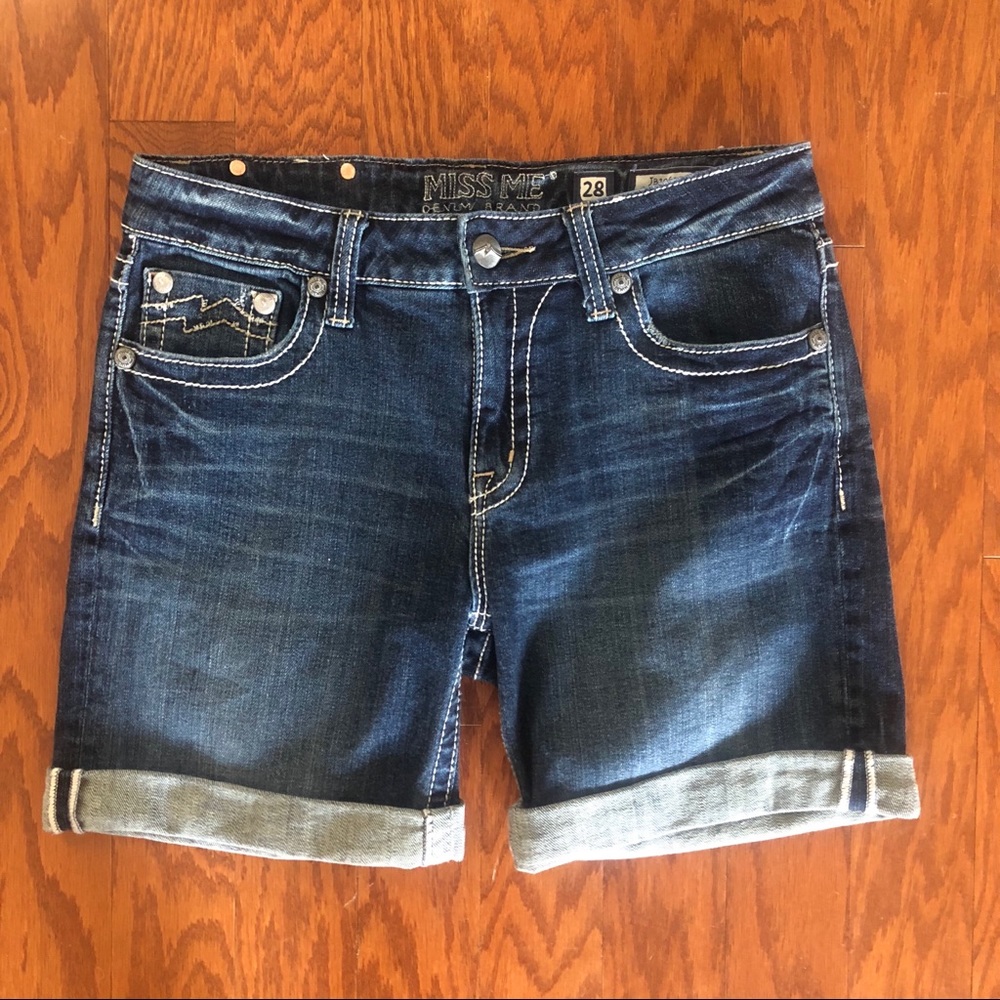 Miss Me denim shorts. Hardly worn.